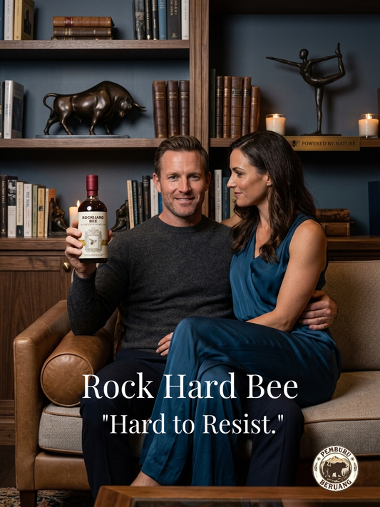 The Golden Essence of Indonesia's Wild Forests - Premium Raw Honey by Rock Hard Bee