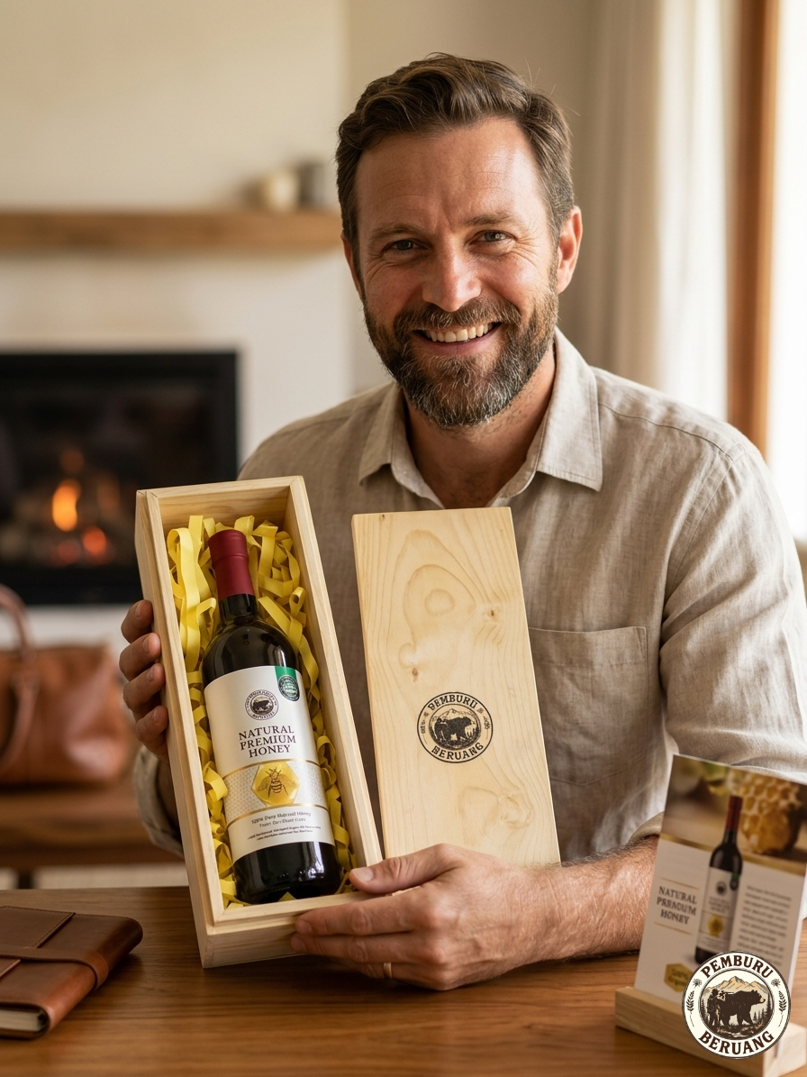 Pemburu Beruang Raw Honey Gift Set - Curated for the Connoisseur